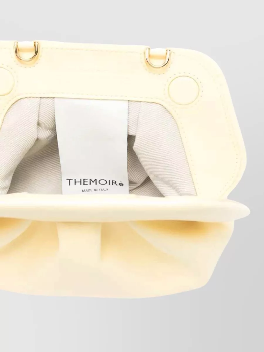 Themoiré Bios Small Gathered Clutch Bag