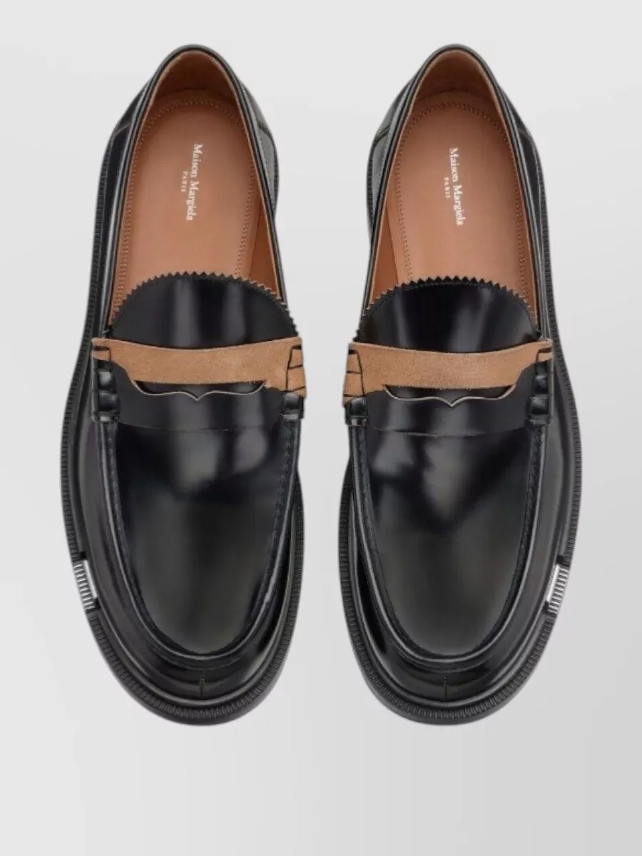 Maison Margiela Leather Loafers