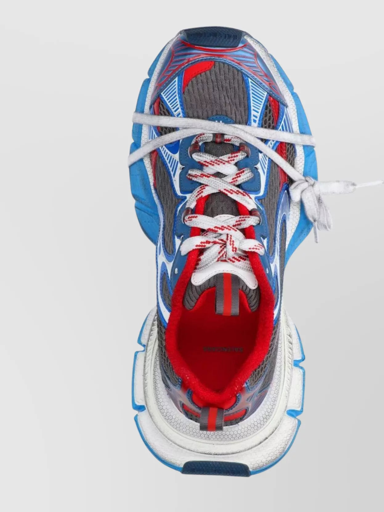 Balenciaga 3xl Worn-out Low-top Sneakers In Multi