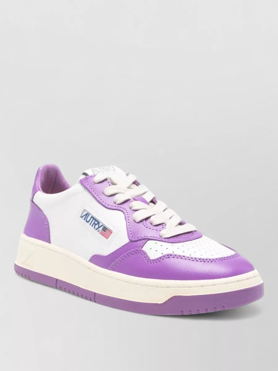 Autry leather low-top sneakers