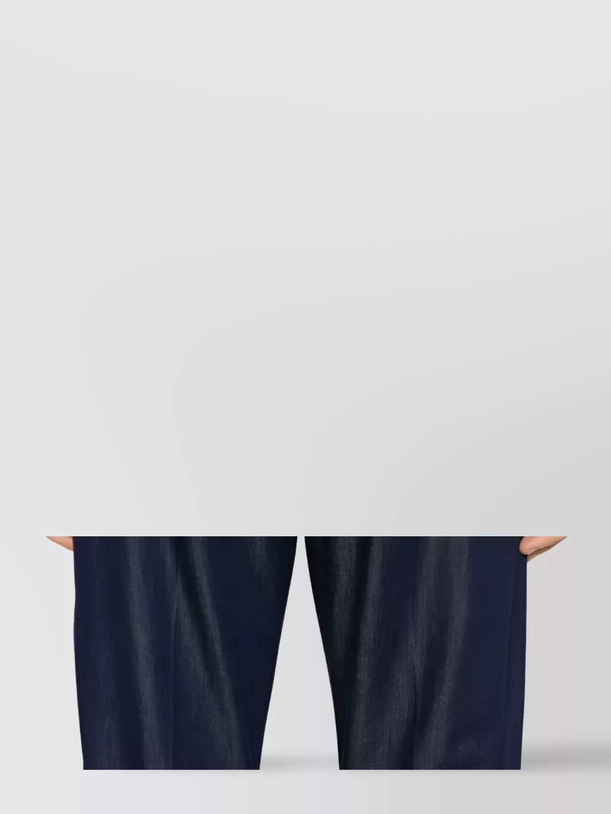 Dondup Joe Belted Turn-Up Hem Trousers