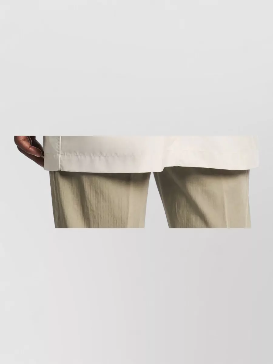 Fay Coat Buttoned Cuffs Front Pockets Notched Lapel