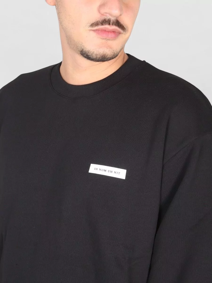 Ih Nom Uh Nit Logo-Print Cotton Sweatshirt
