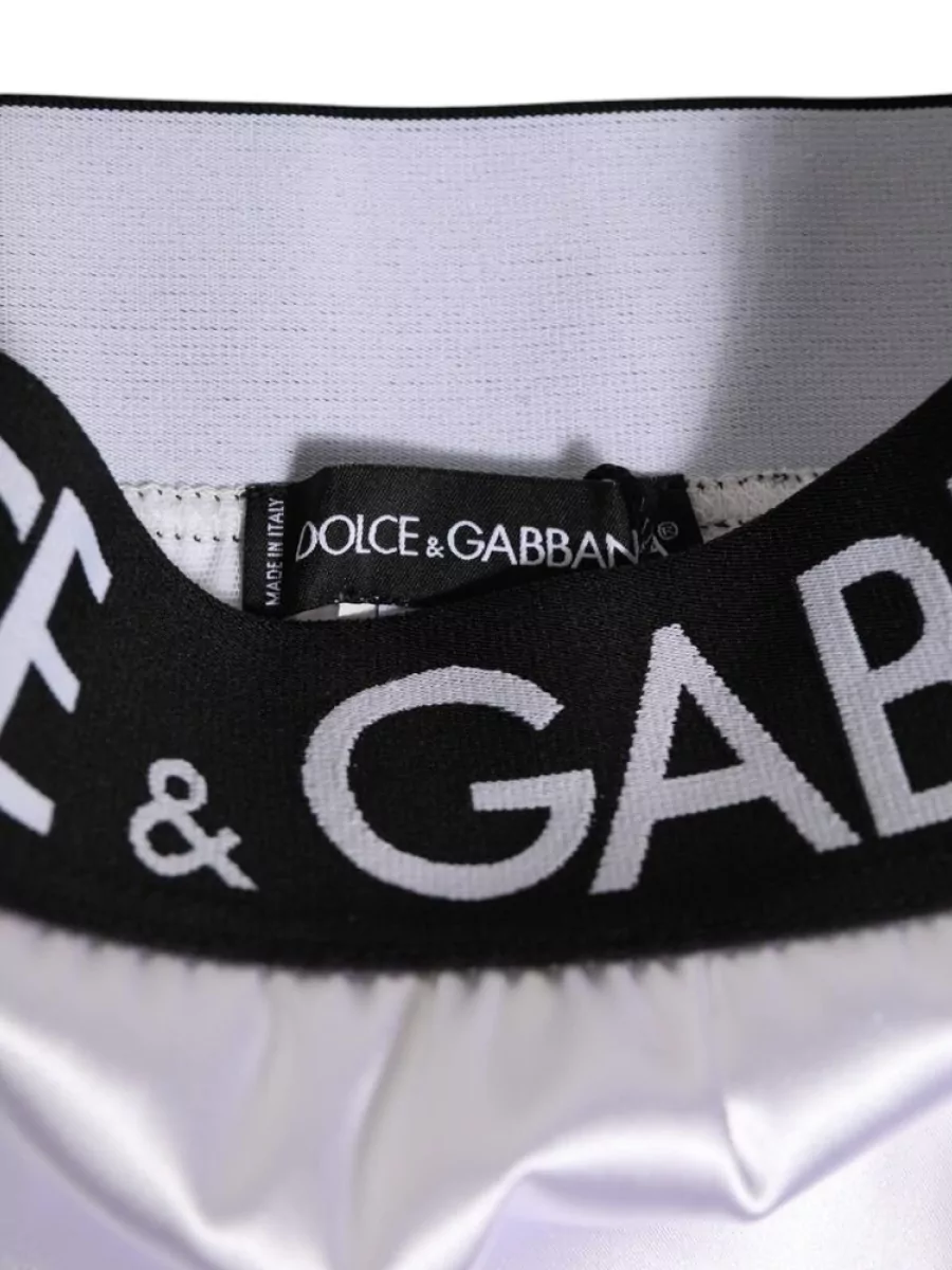 Dolce&Gabbana Satin High-Rise Briefs