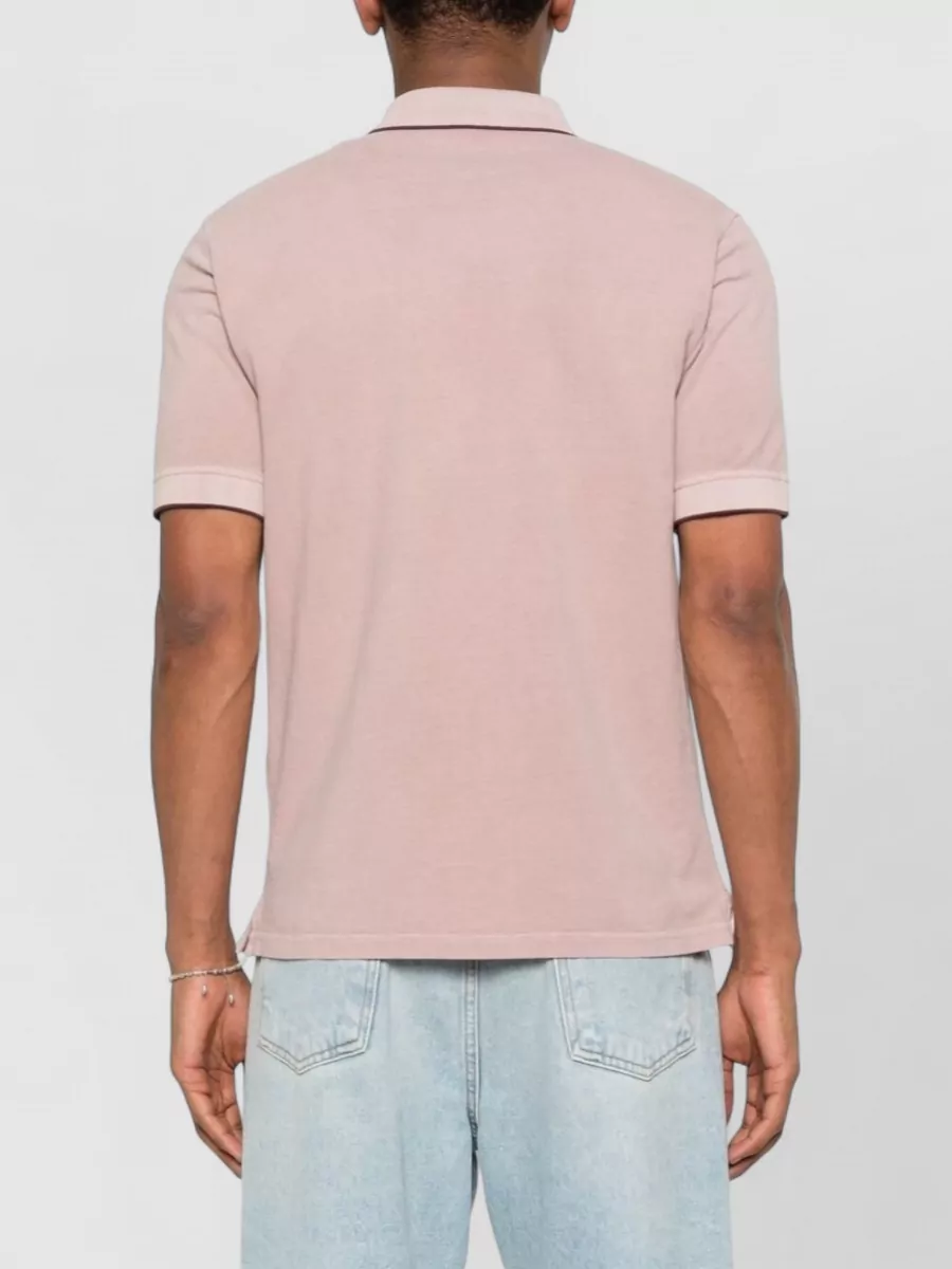 Herno Cotton Logo-Embroidered Short-Sleeve Polo Shirt