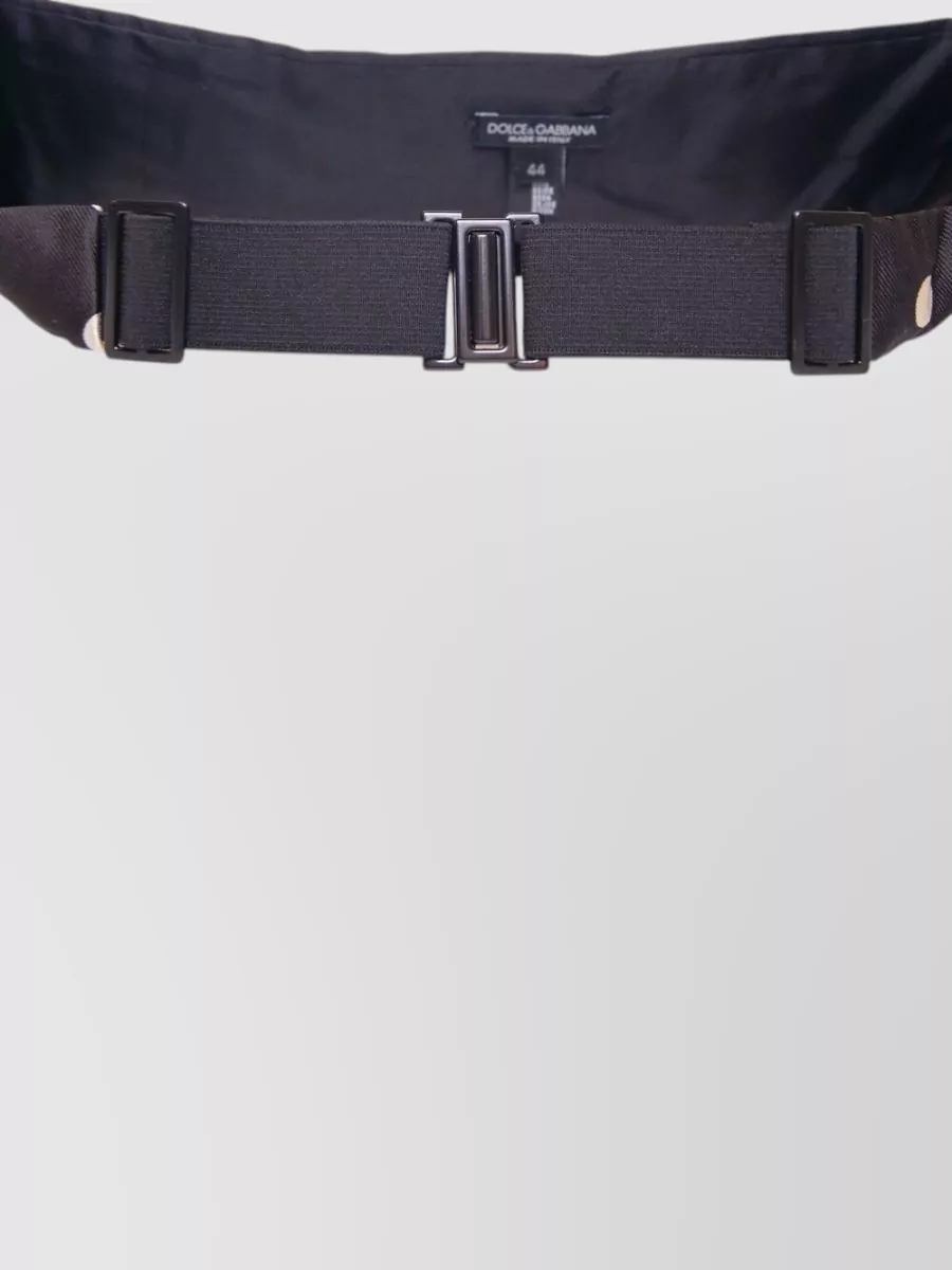 Dolce&Gabbana Silk Polka-Dot Cummerbund