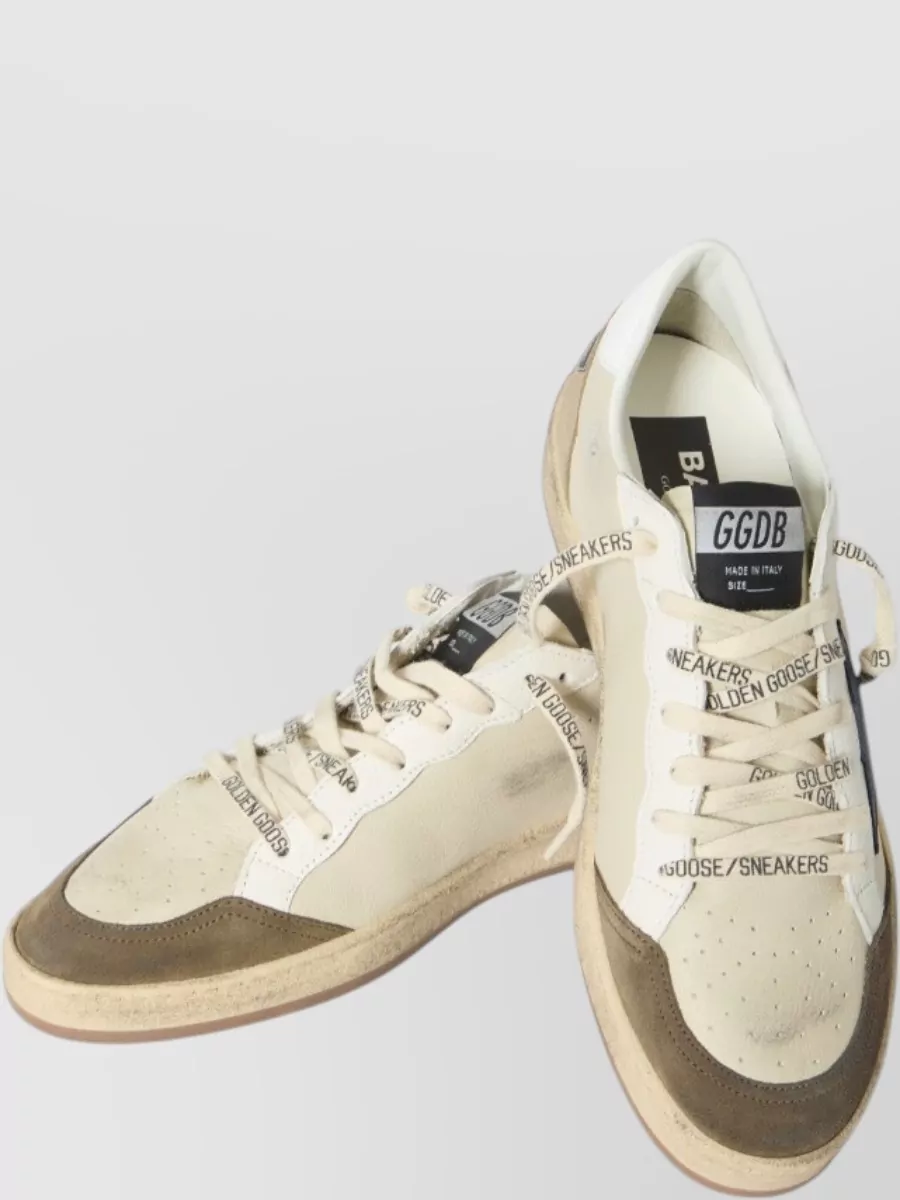 Golden Goose Leather Low-Top Sneakers