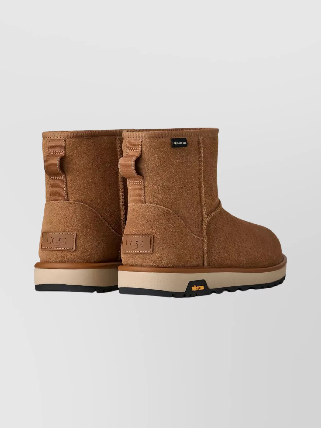 Ugg Round Toe Mini Waterproof Suede Boots