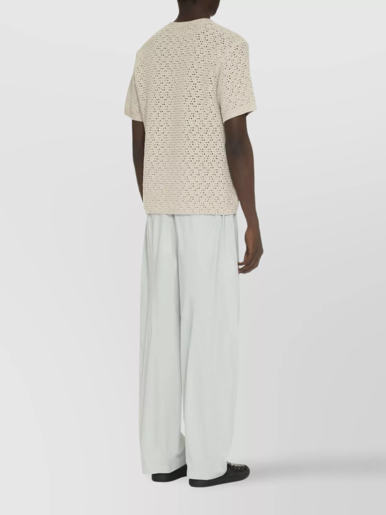 Bottega Veneta Silk And Cotton Trousers