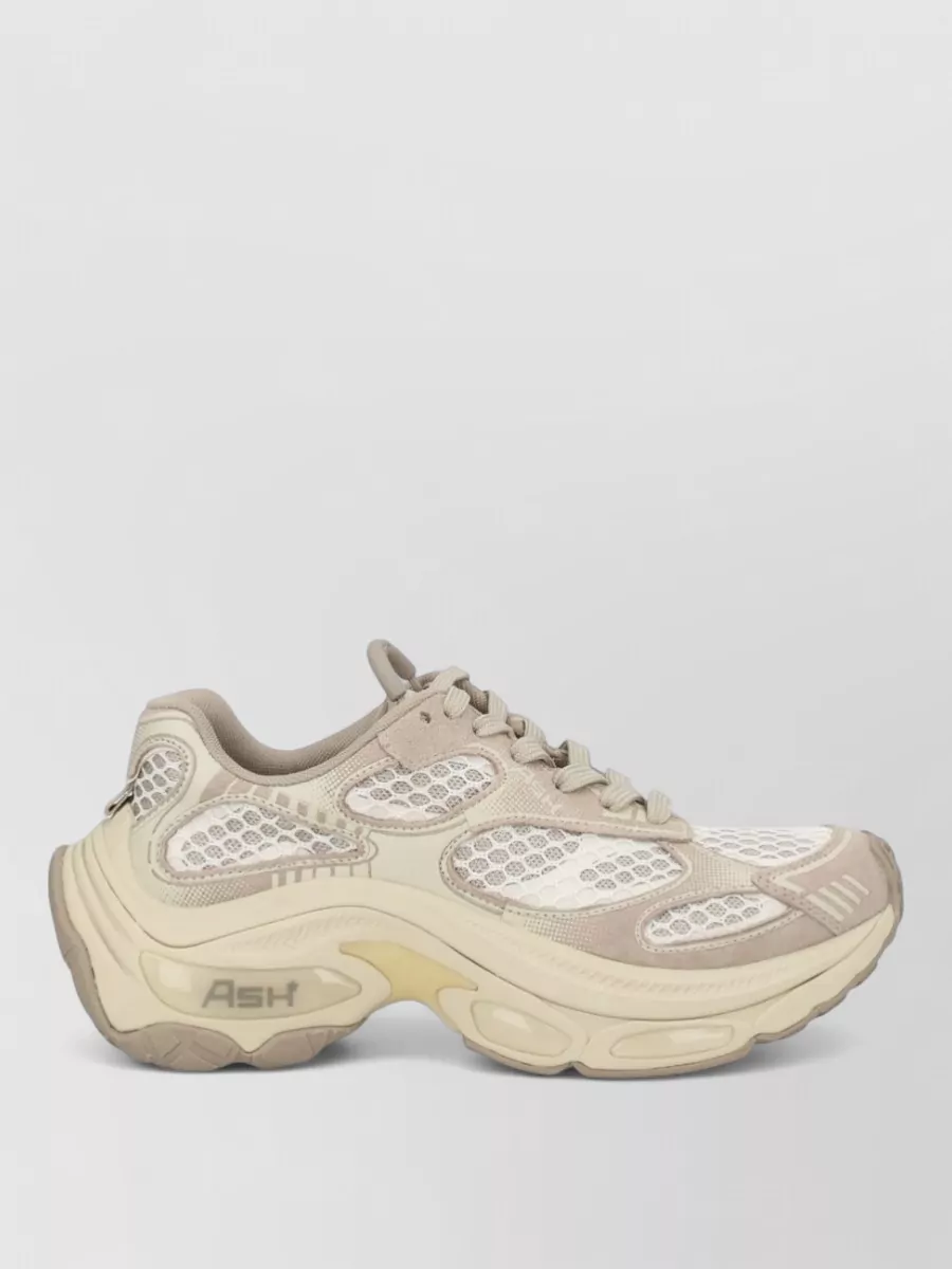 Ash Leather Low-Top Sneakers