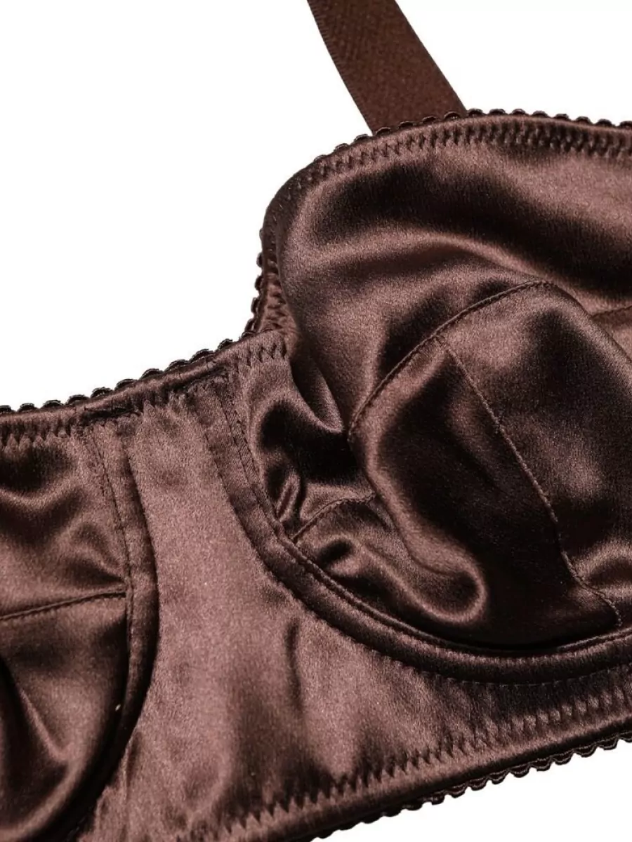 Dolce&Gabbana Silk Underwire Balconette Bra
