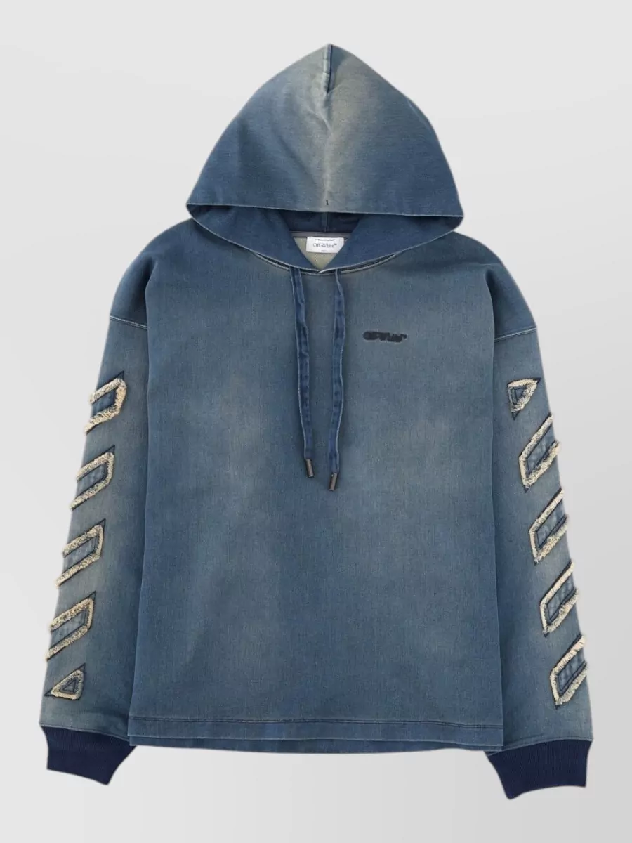 Off-White denim hoodie