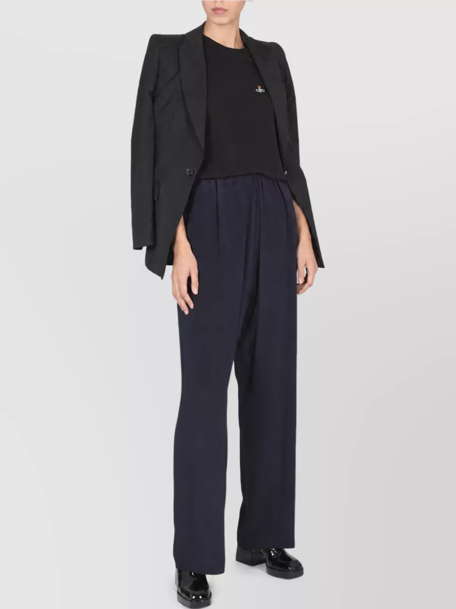 Vivienne Westwood Silk Wide-Leg Trousers