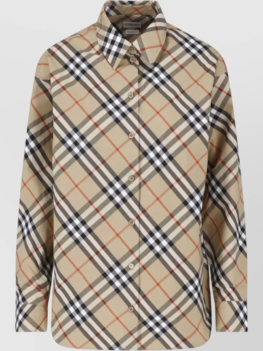 Burberry Printed Cotton Shirt