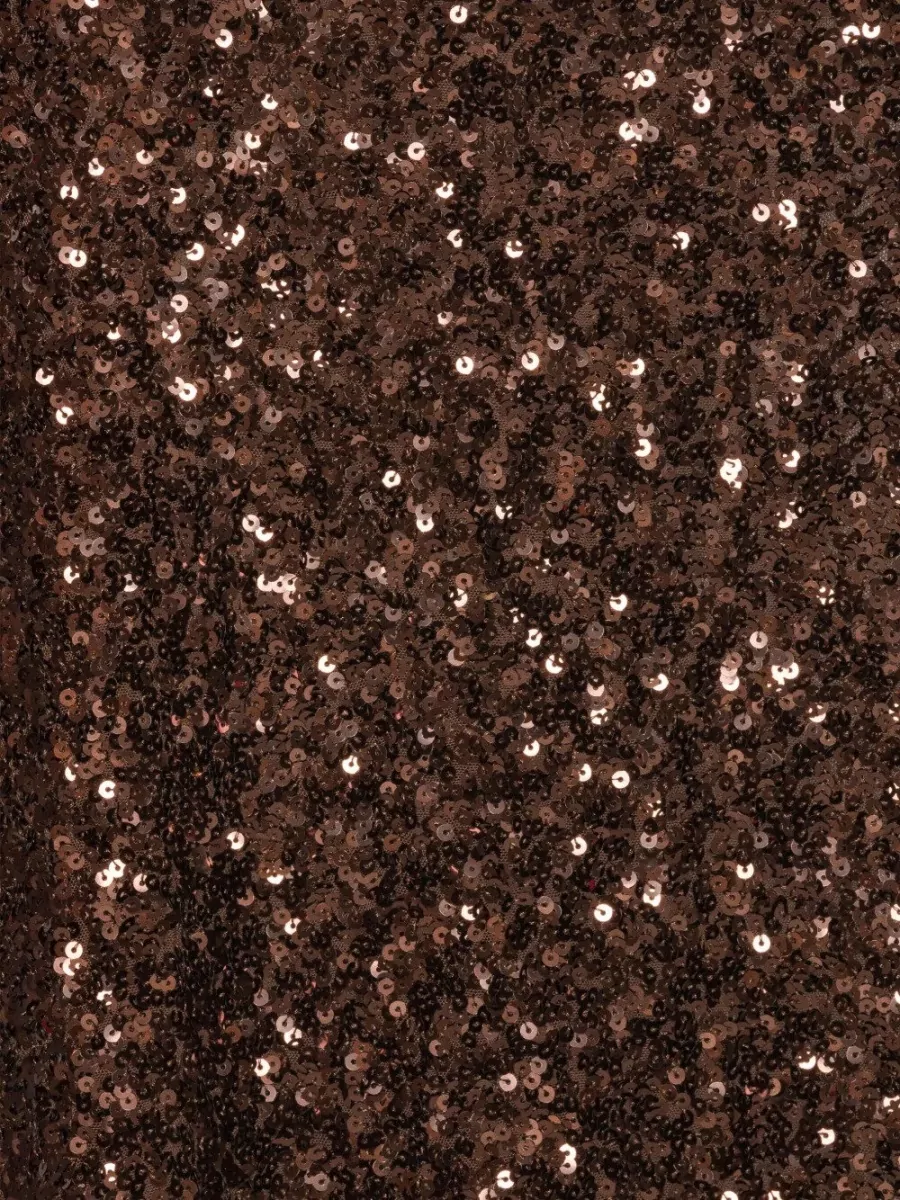 Rotate Sequin Short-Sleeve Maxi Dress