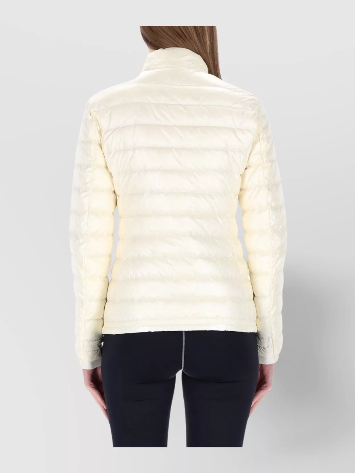 Moncler Grenoble Quilted High Collar Long Sleeve Jacket