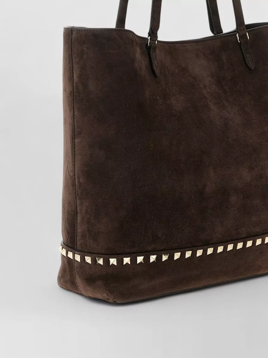 Valentino Garavani Na Medium Suede Tote Bag