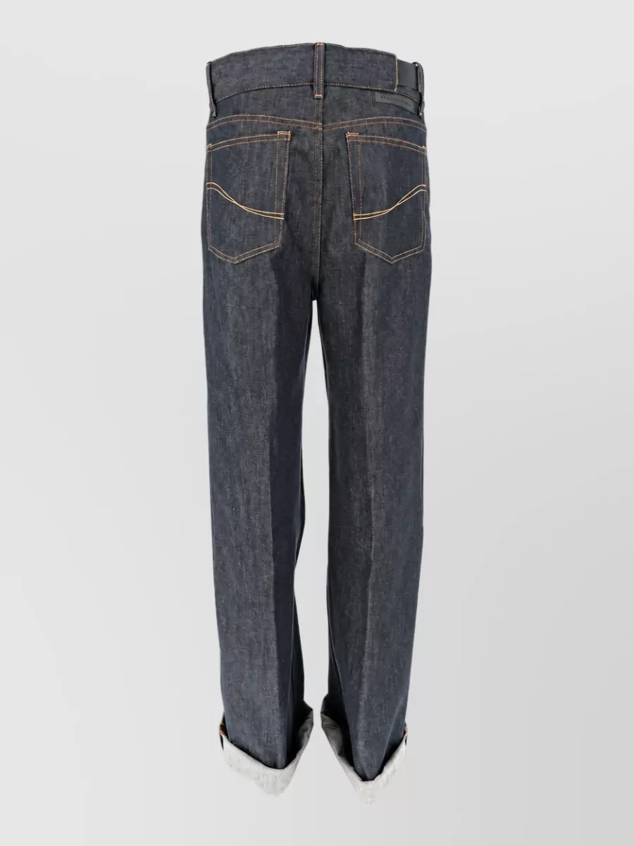 Stella Mccartney Denim Straight-Leg Jeans