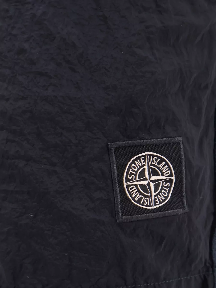 Stone Island Econylon Swim Shorts Elastic Waist Design