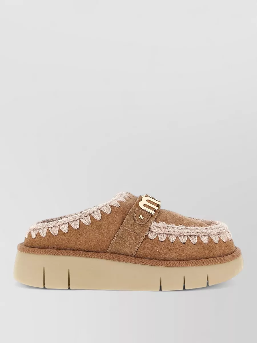 Mou Shearling Lined Clogs
