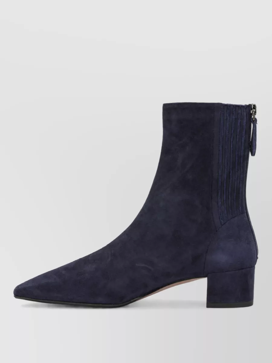 Aquazzura suede leather ankle boots