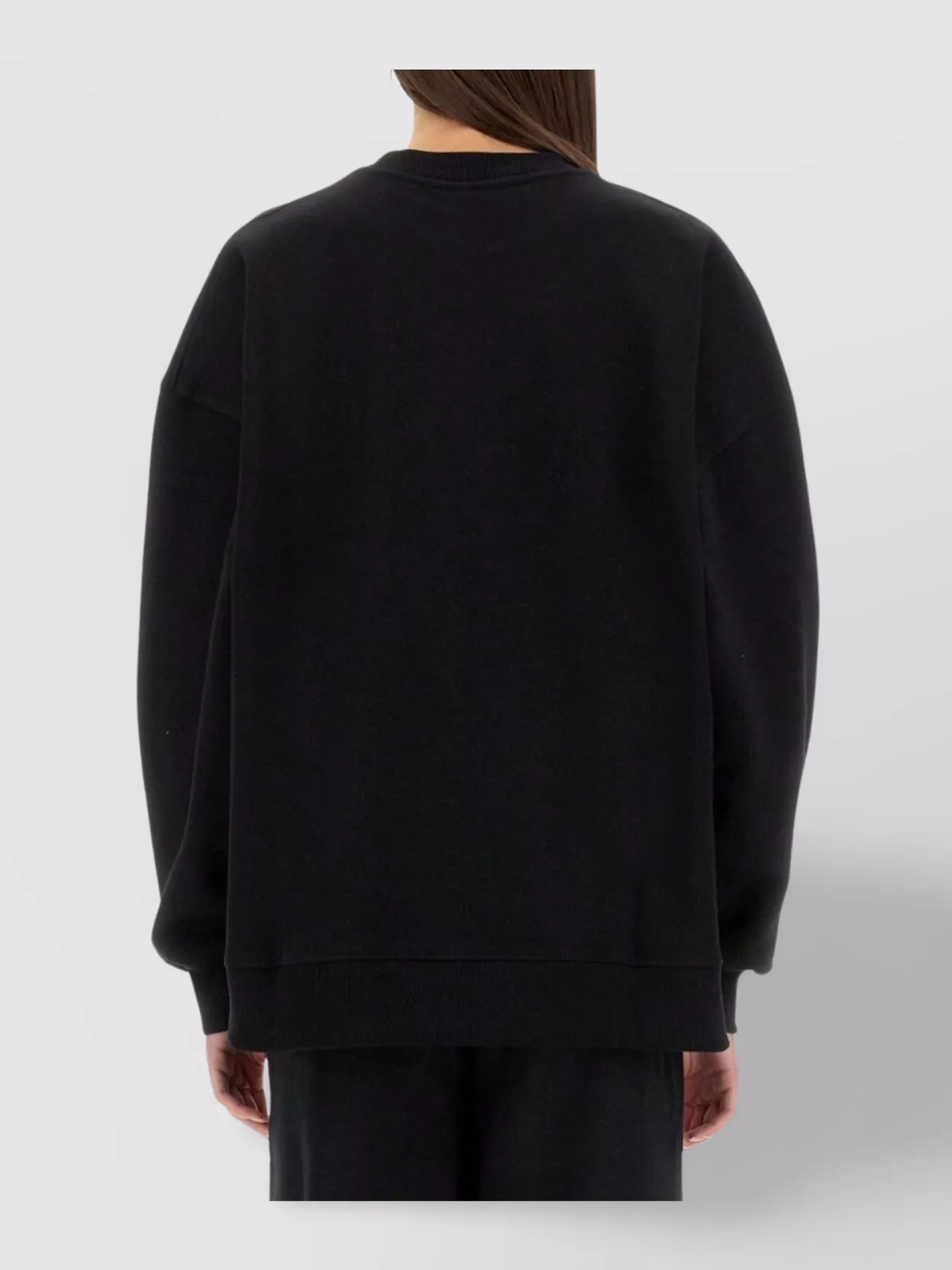 Rotate Birger Christensen Logo Crew Neck Oversize Knitwear