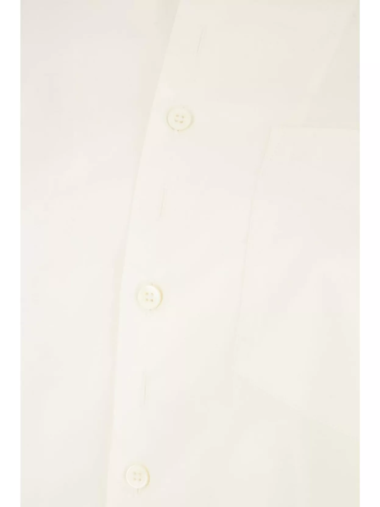 Mm6 Maison Margiela Cut-Out Detail Cotton Poplin Shirt