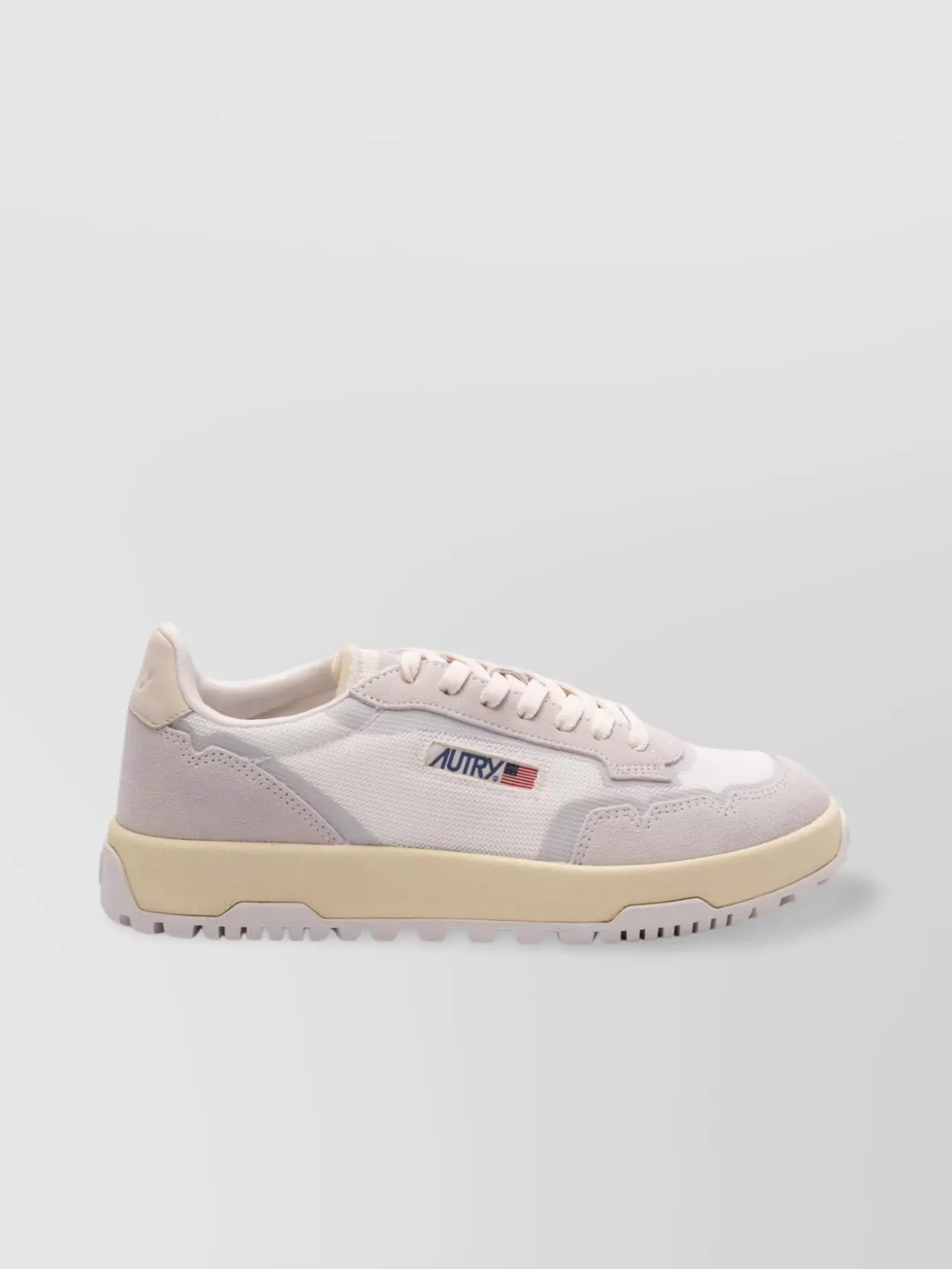 Autry Low-Top Sneakers With Mesh And Suede
