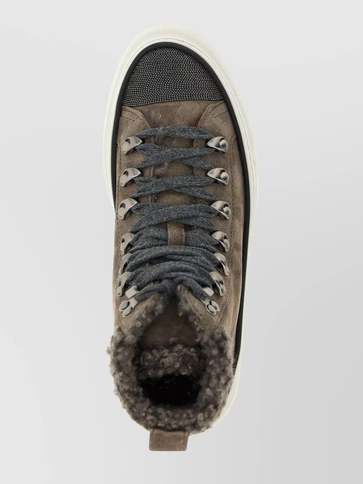 Brunello Cucinelli Luxe Rubber Sole Sneakers
