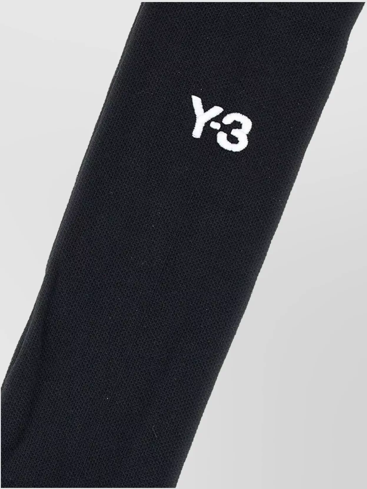 Y-3 Wool Blend Socks Iconic Bands In Black