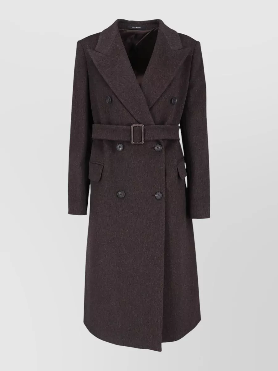 Tagliatore virgin wool double breasted coat