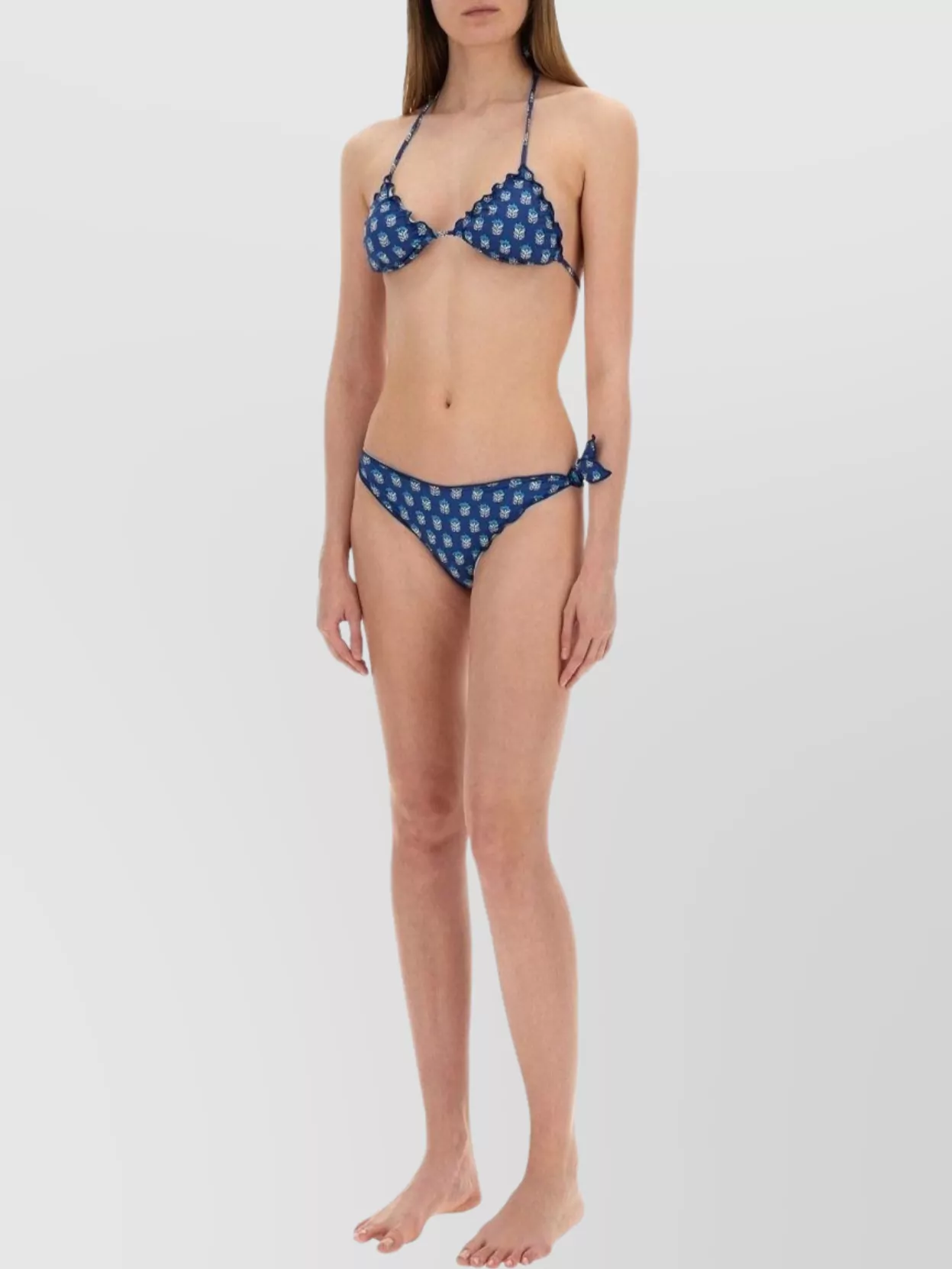 Mc2 Saint Barth Sarius Bikini Swimsuit In Blue