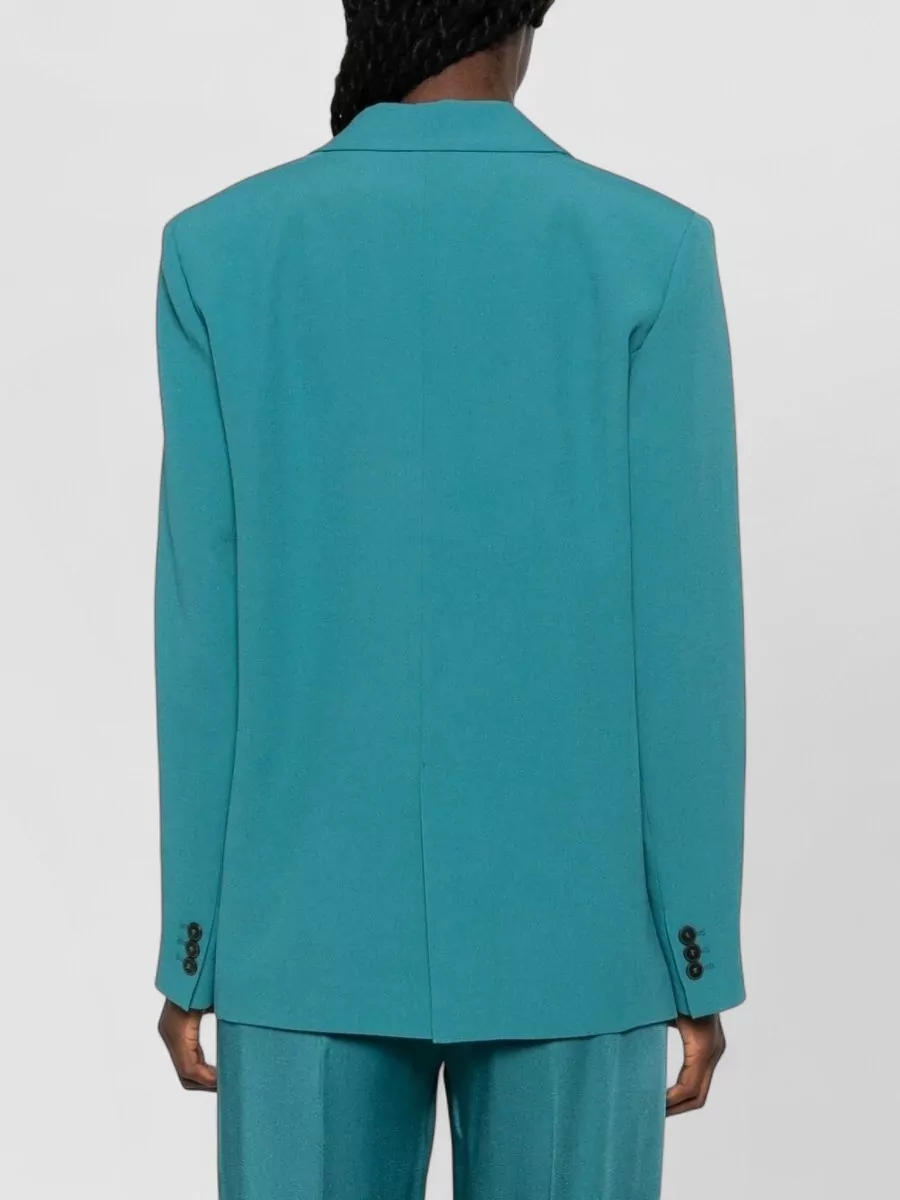 Forte Forte Crepe Single-Breasted Blazer Jacket