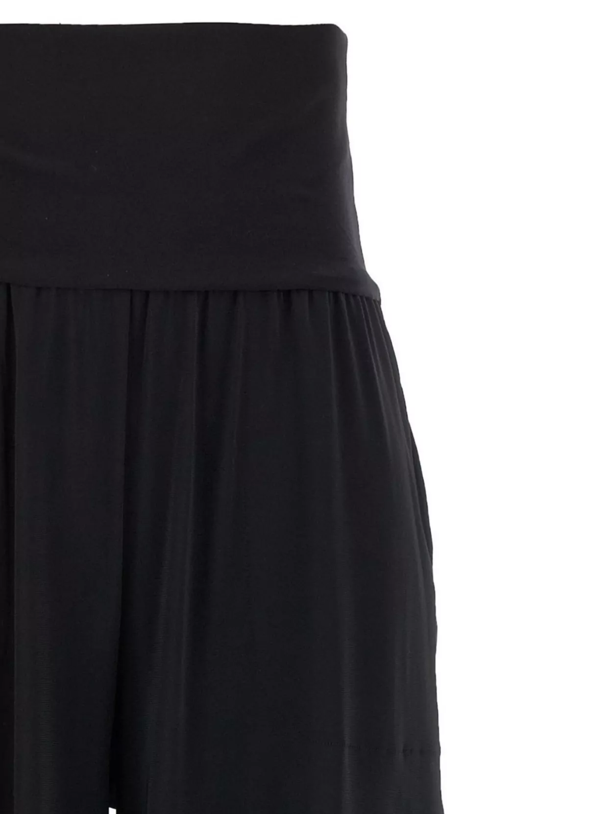 Eres High Waist Strapless Wide Leg Pants