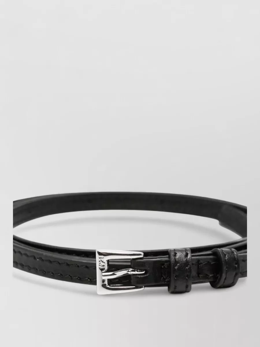 N 21 leather belt
