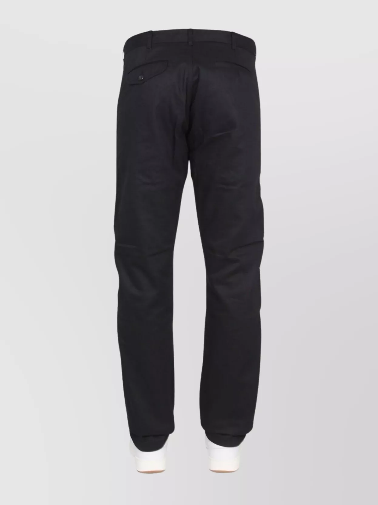 Comme Des Garçons Cotton Trousers With Reinforced Knees
