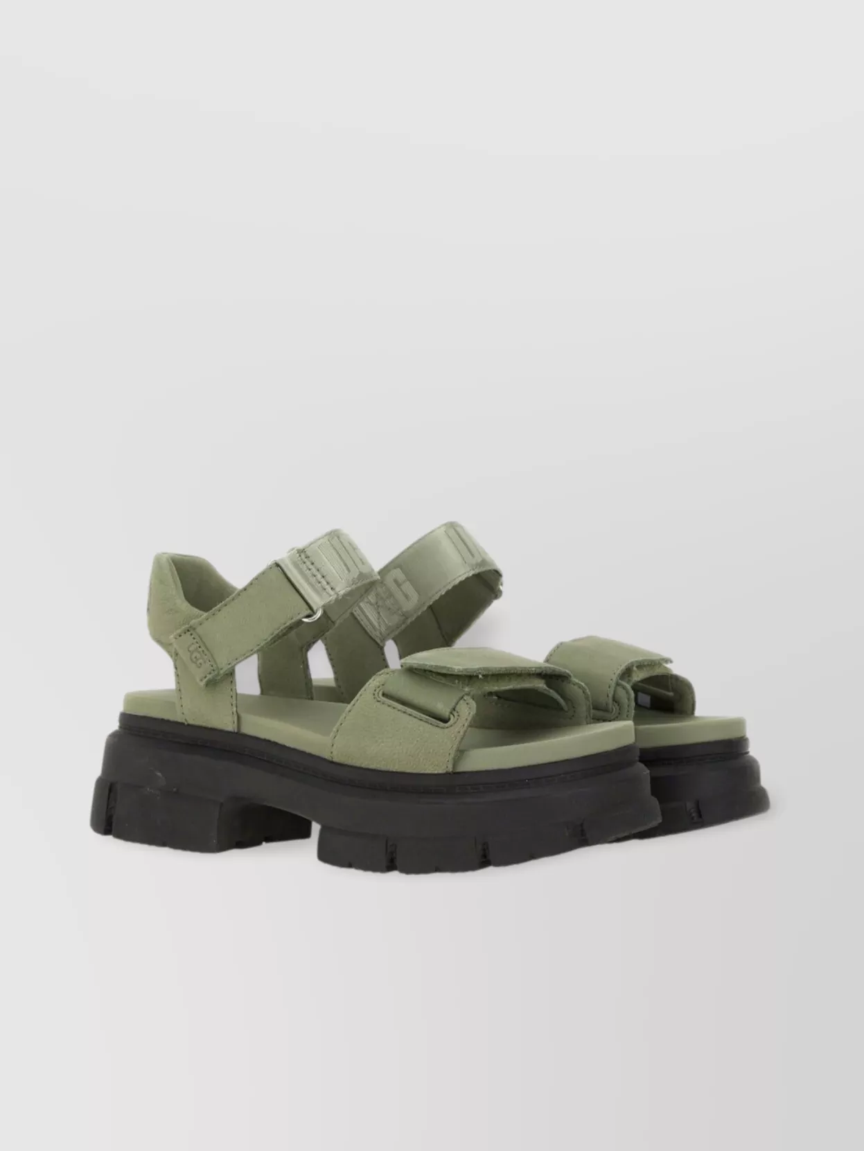 Ugg "Ashton" Open Toe Chunky Sole Sandals