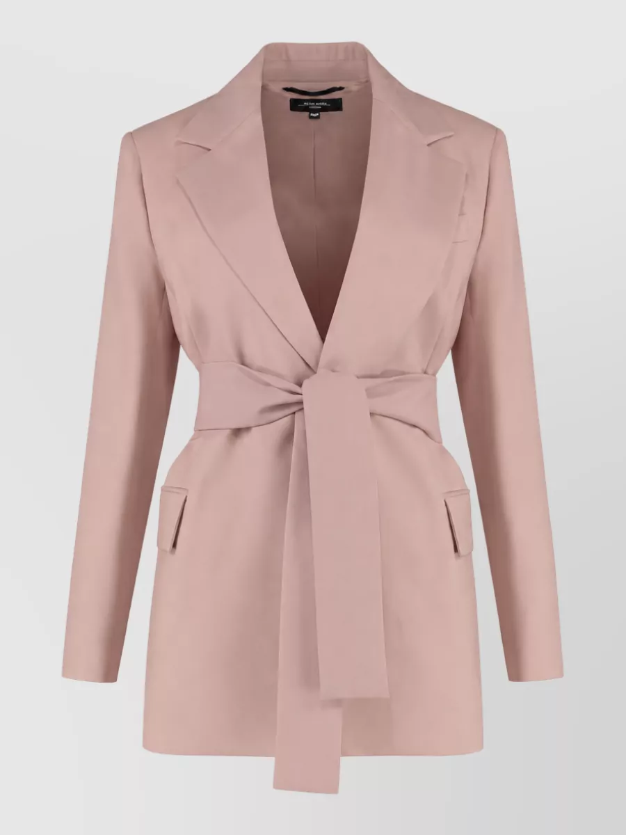 Weekend Max Mara Virgin wool belted blazer