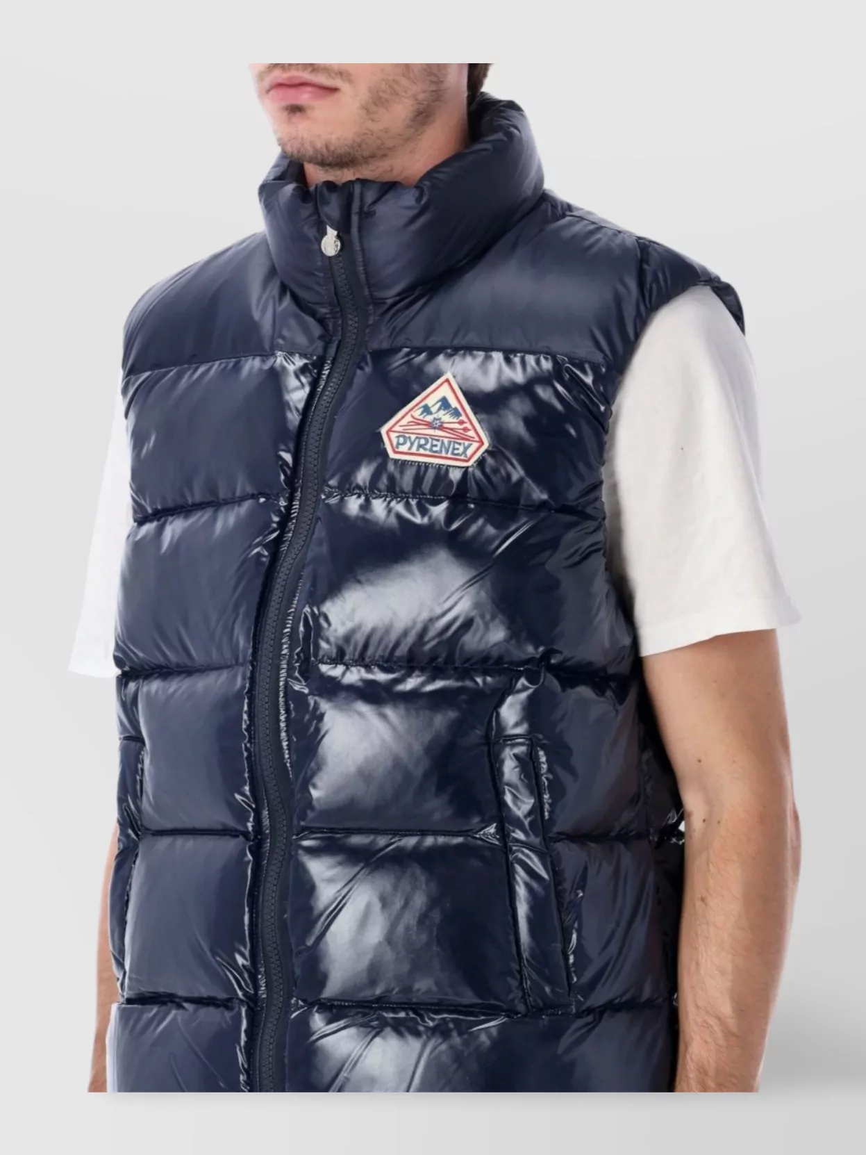 Pyrenex Sleeveless Puffer Jacket High Collar