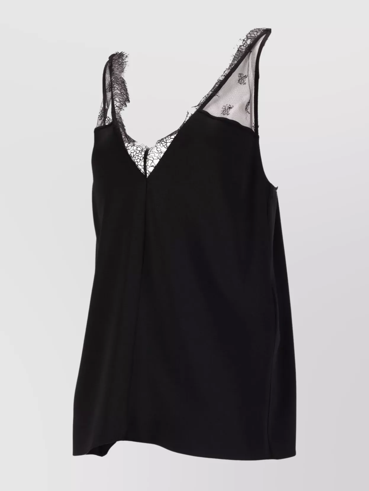 Stella Mccartney Reversible Satin Lace Trim Camisole