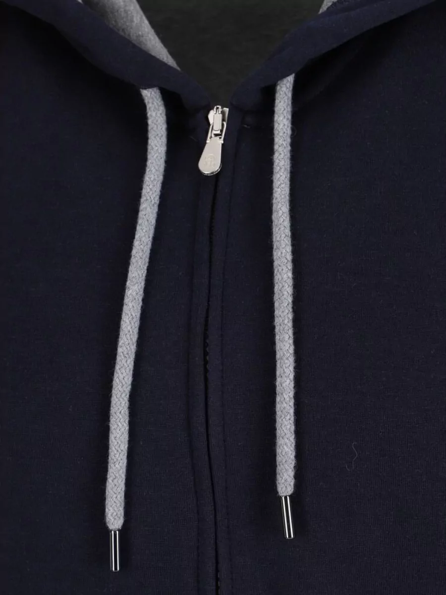 Brunello Cucinelli Cotton Hooded Jacket