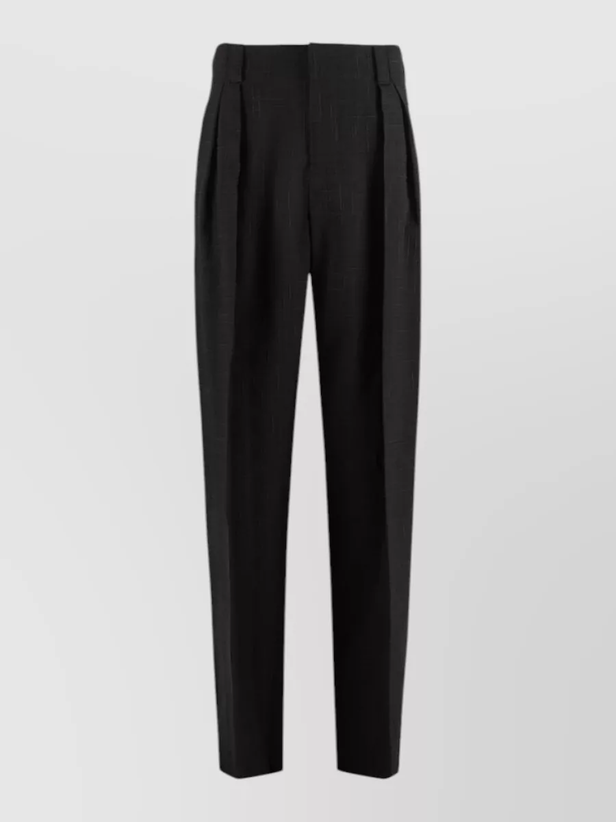 Bottega Veneta silk tailored trousers
