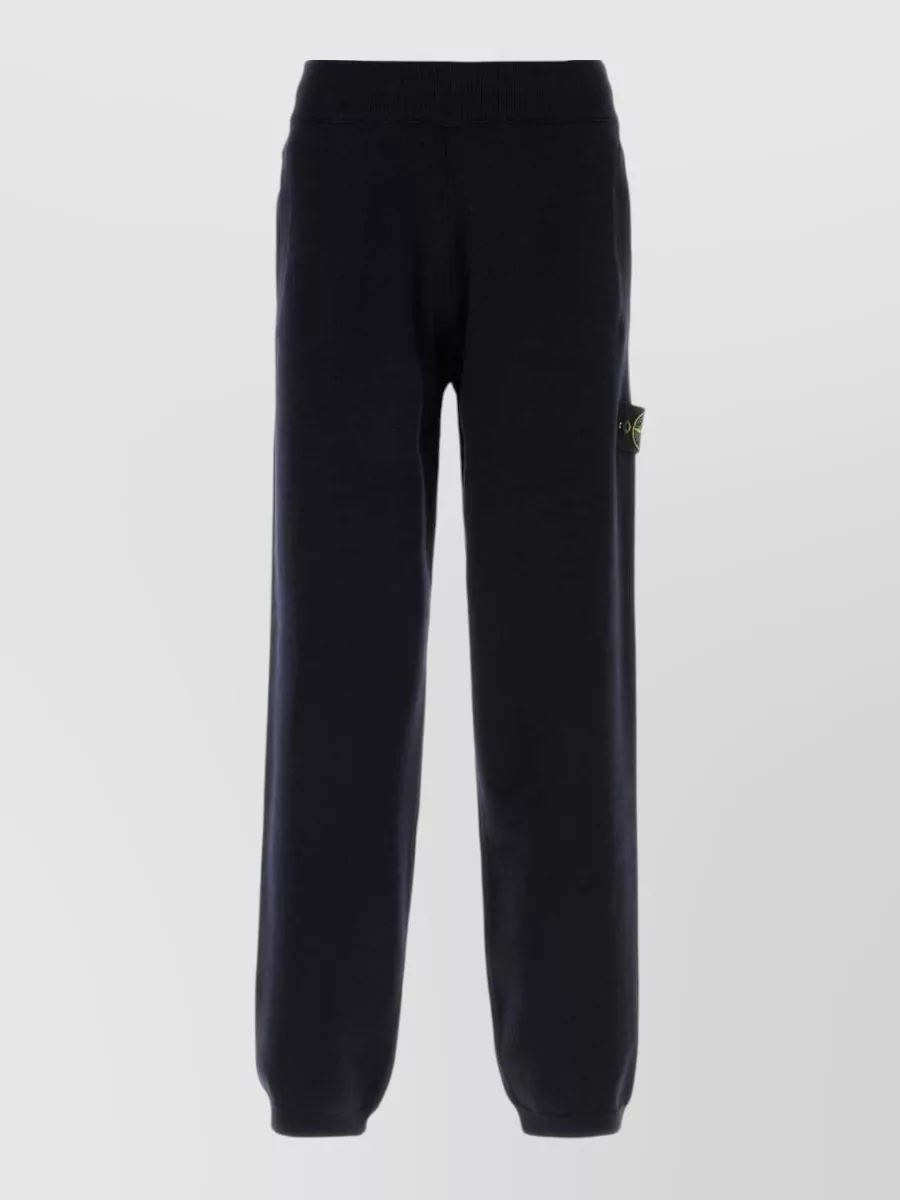 Stone Island wool blend track pants