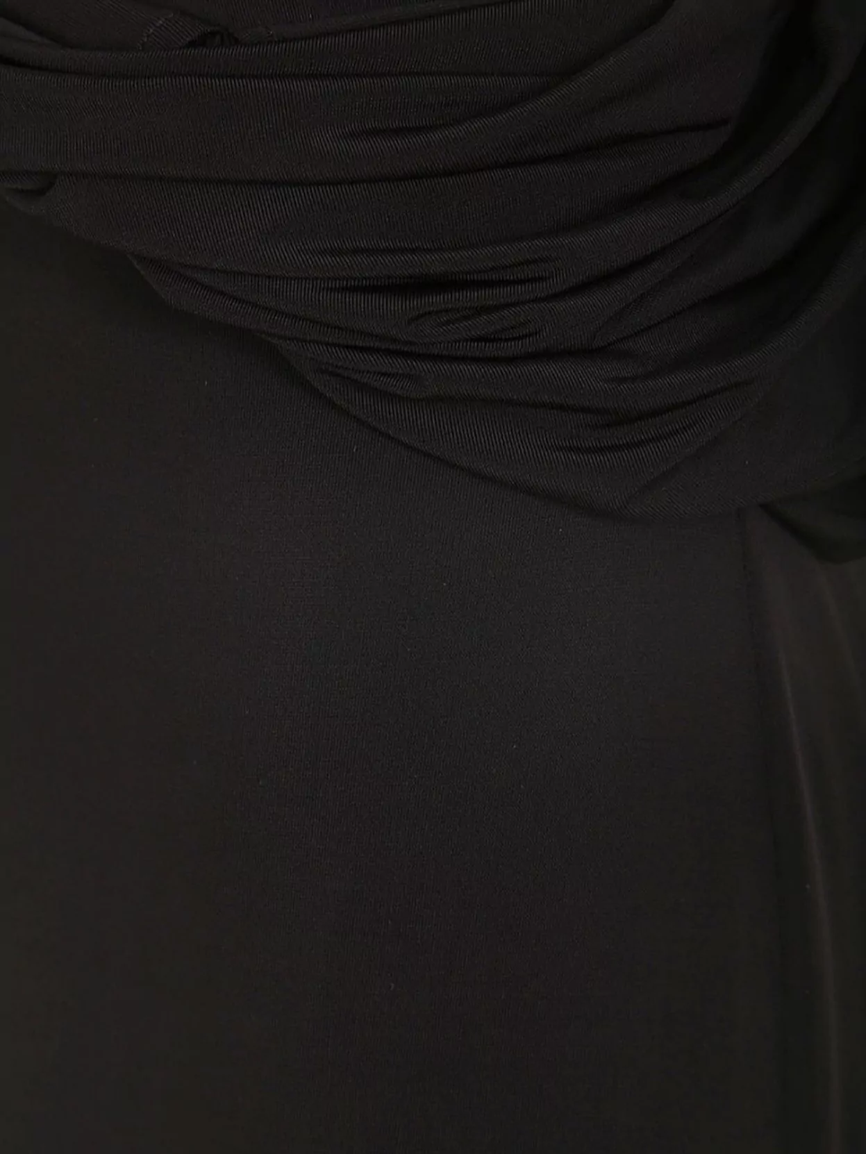 Magda Butrym Draped Halter Neck Maxi Dress Open Back