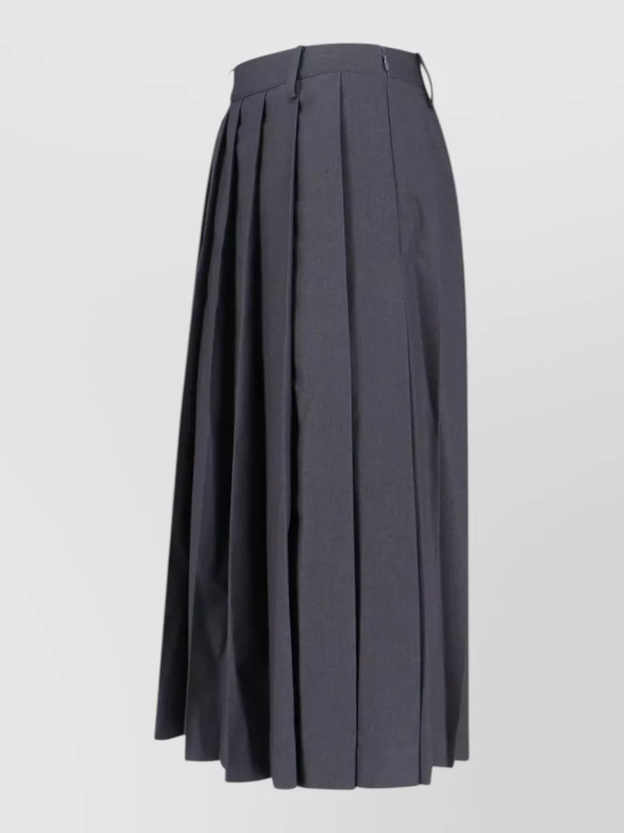 Dunst Midi Pleated Skirt