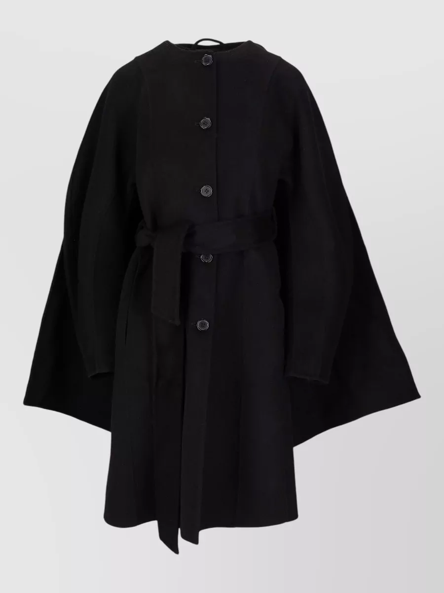 Parosh wool poncho