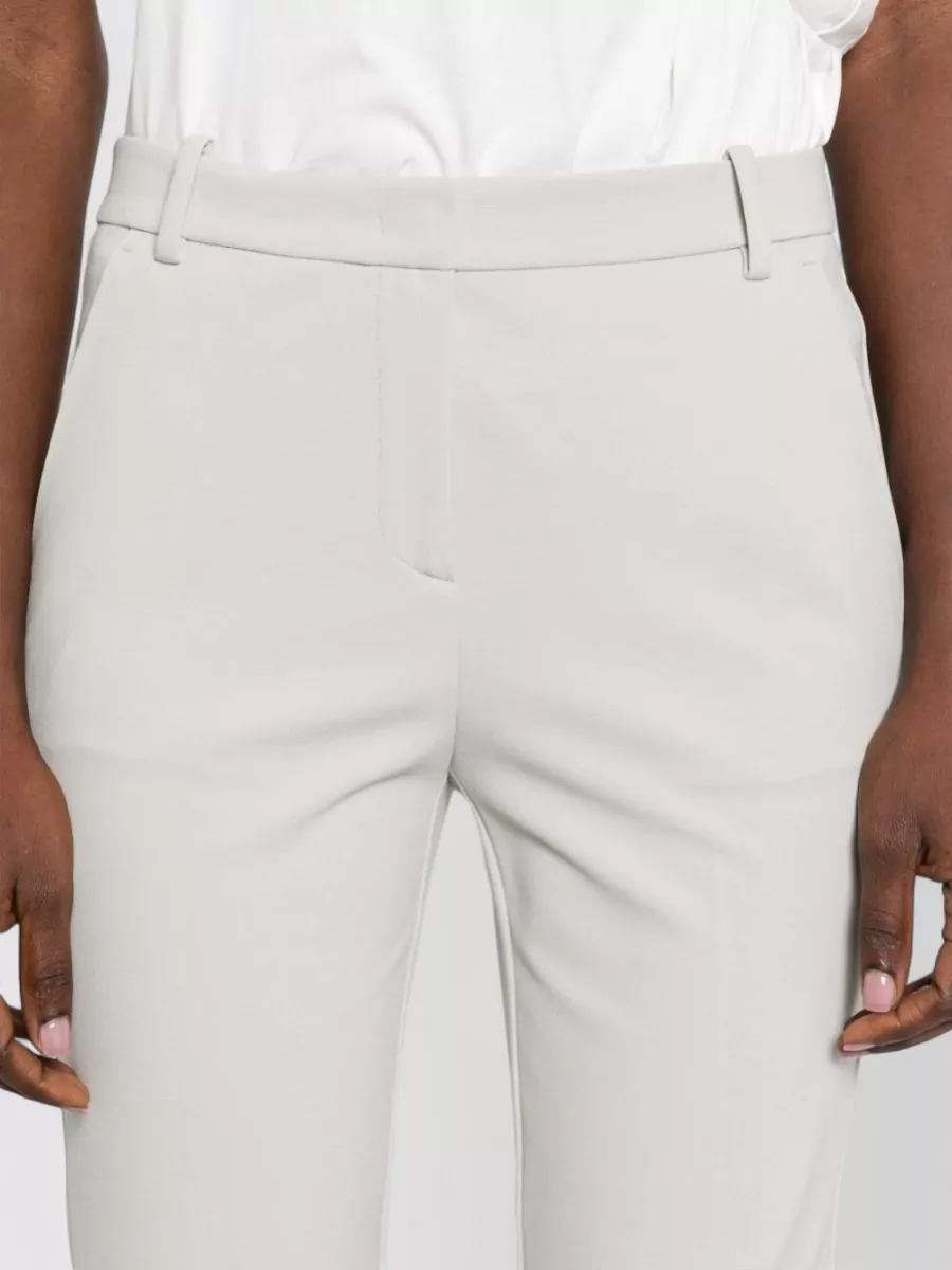 Pinko Cropped Trousers Straight Cut Belt Loops