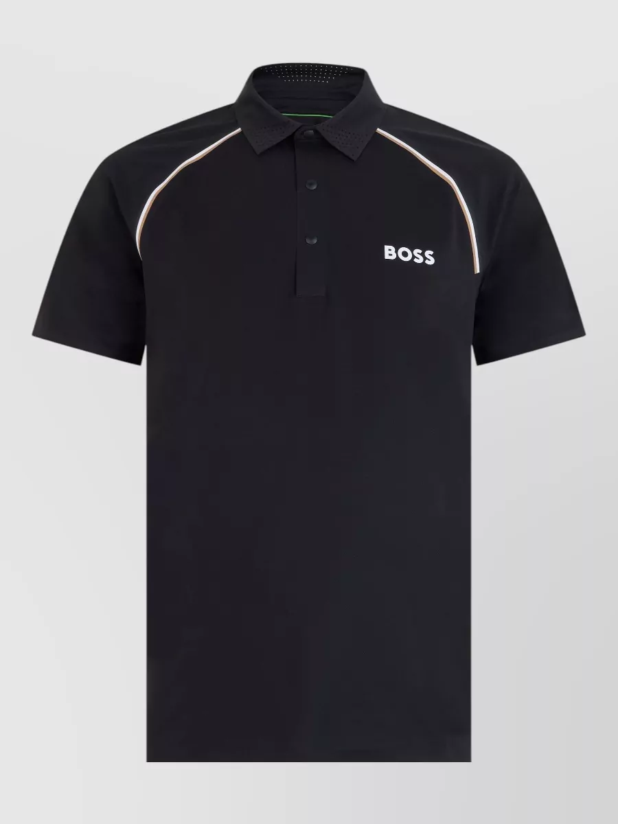 Boss short-sleeve polo shirt