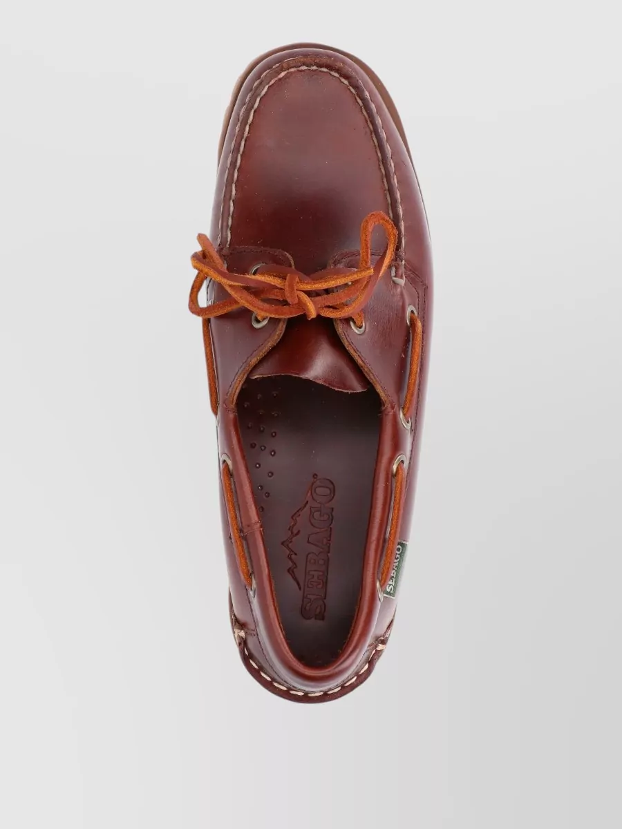 Sebago Leather Lace-Up Loafers