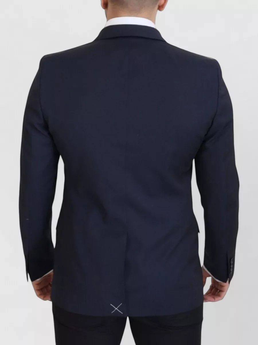 Dolce&Gabbana Virgin Wool Single Breasted Blazer